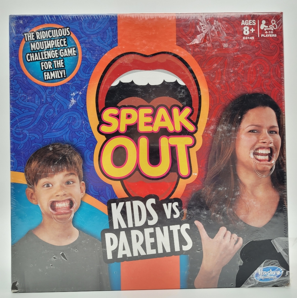 HASBRO | Speak Out - Kids VS Parents game
